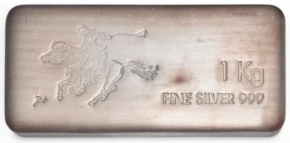 Pony Express 1 Kilo Fine Silver Bar