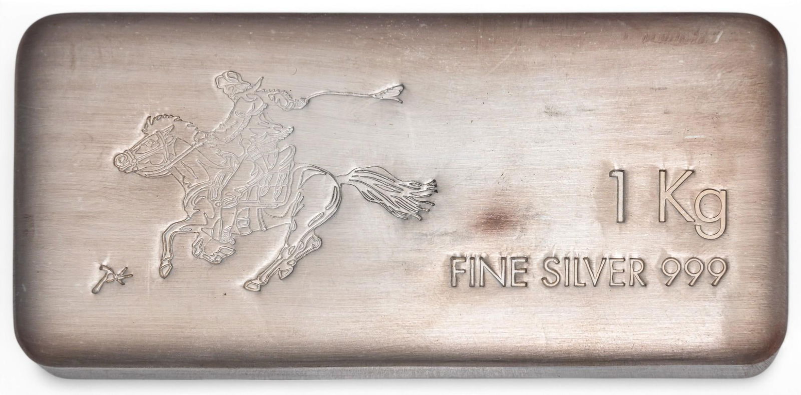 Pony Express 1 Kilo Fine Silver Bar (1 of 2)
