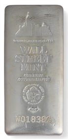 Wall Street Mint 1 Kilogram Fine Silver Bar