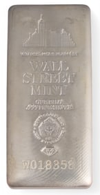 Wall Street Mint 1 Kilo Fine Silver Bar