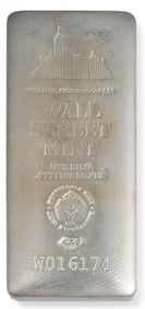 Wall Street Mint 1 Kilo Fine Silver Bar