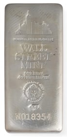 Wall Street Mint 1 Kilo Fine Silver Bar