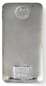 Persian Mint Australia 1 Kilo Fine Silver Bar