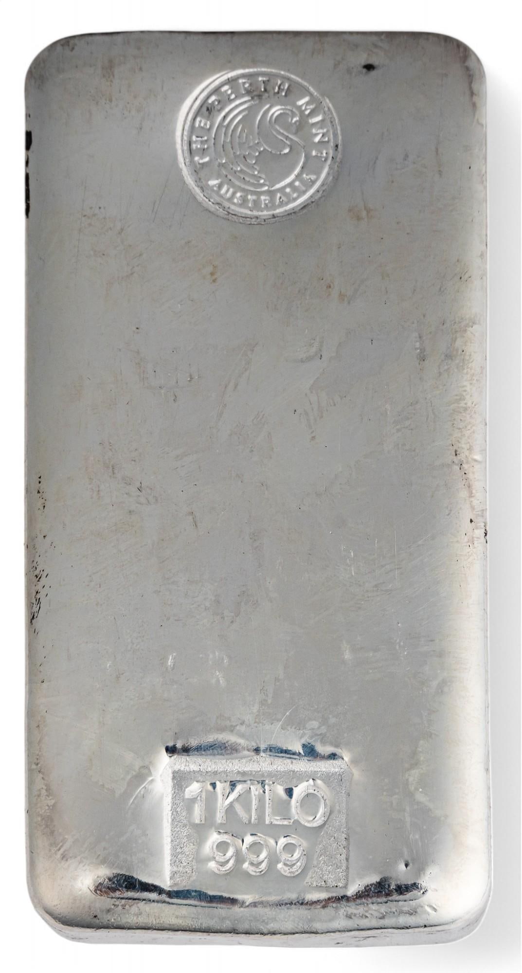 Persian Mint Australia 1 Kilo Fine Silver Bar (1 of 2)