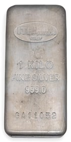 Ital Prezioso Italy 1 Kilo Fine Silver Bar