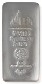 Wall Street Mint 10 ozt Fine Silver Bar