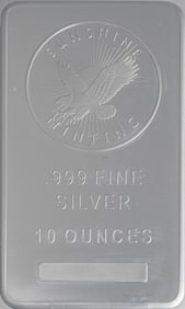 Sunshine Mint 10 ozt Fine Silver Bar