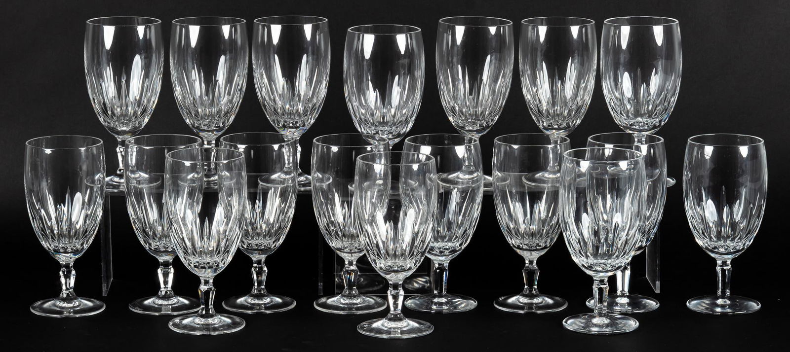 Set of (18) Waterford "Wynnewood" Glasses (1 of 9)