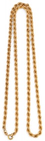 14K French Rope Chain