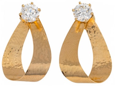 14K 2.0 ctw Diamond Stud Earrings