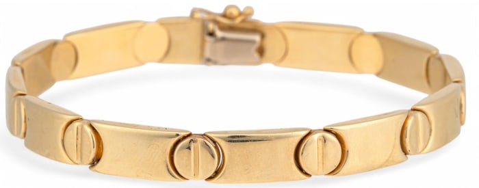 Italian 14K Articulated Bracelet