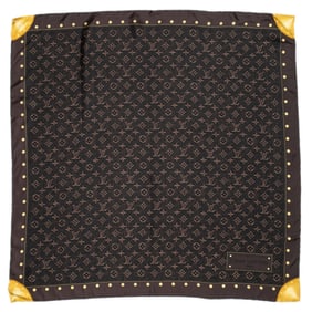 Louis Vuitton Monogram Silk Scarf