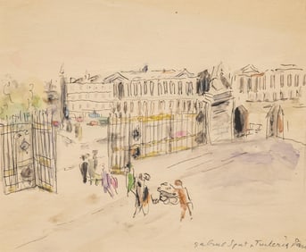 Gabriel Spat, "Tuileries, Paris"