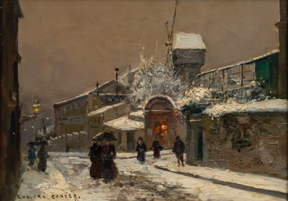 Edouard Cortes, "Moulin de la Galette"