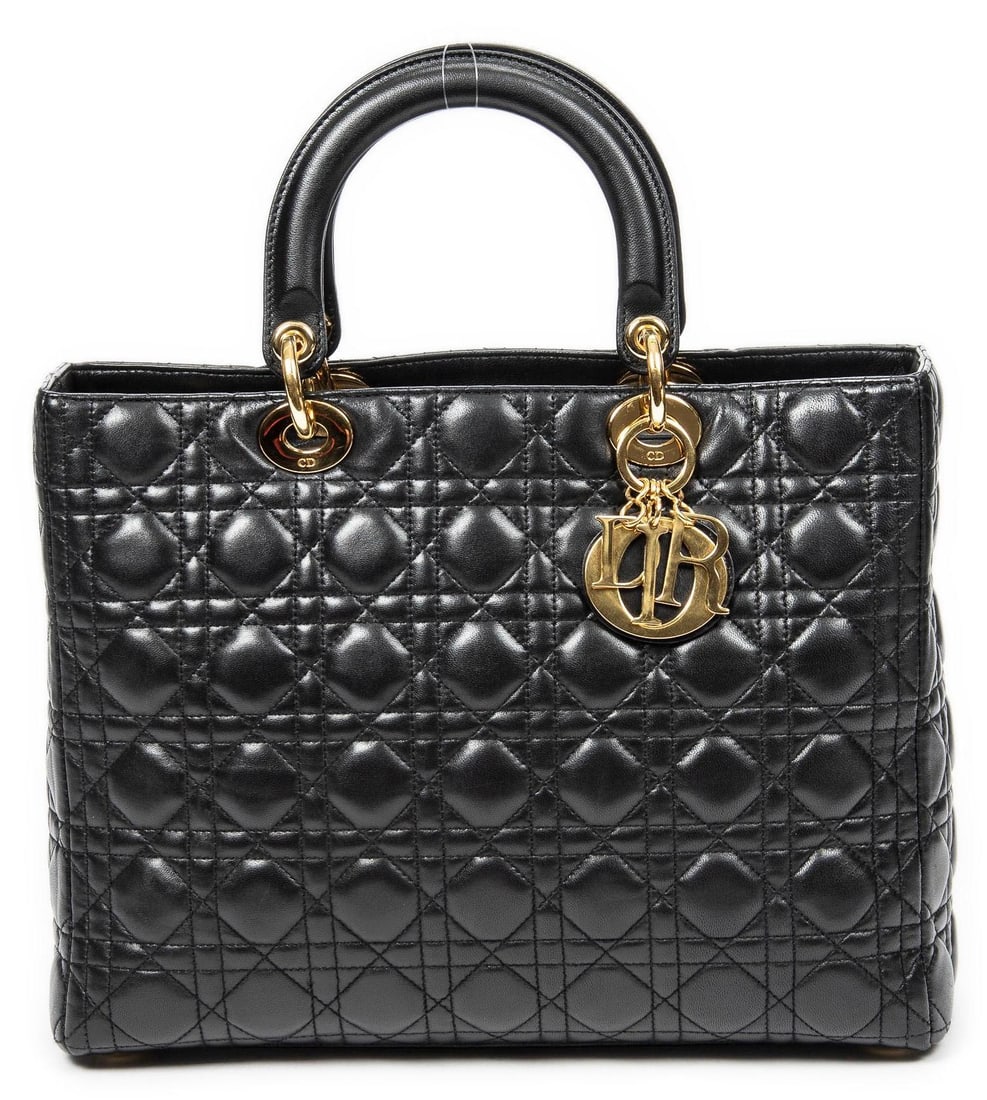 Dior Lady Dior Zip Handbag (1 of 11)