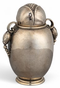 "Blossom" by Georg Jesen Sterling Silver Sugar Castor