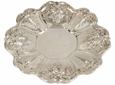 "Francis I" by Reed and Barton Sterling Silver Round Serving Plate