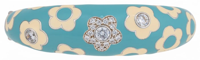 Sterling Silver Belle Etoile Enamel Bracelet