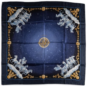 Hermes Cosmos Silk Scarf