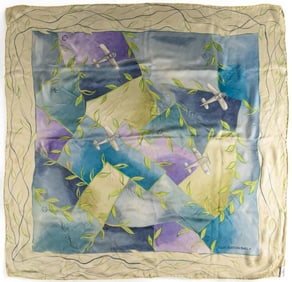 Louis Vuitton Airplane Scarf
