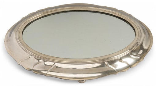 Oval Sterling Silver Pateau