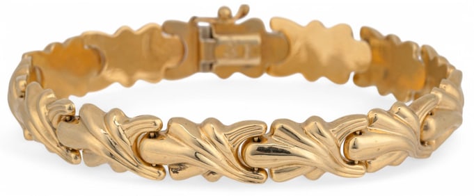 Italian 14K Chain Bracelet