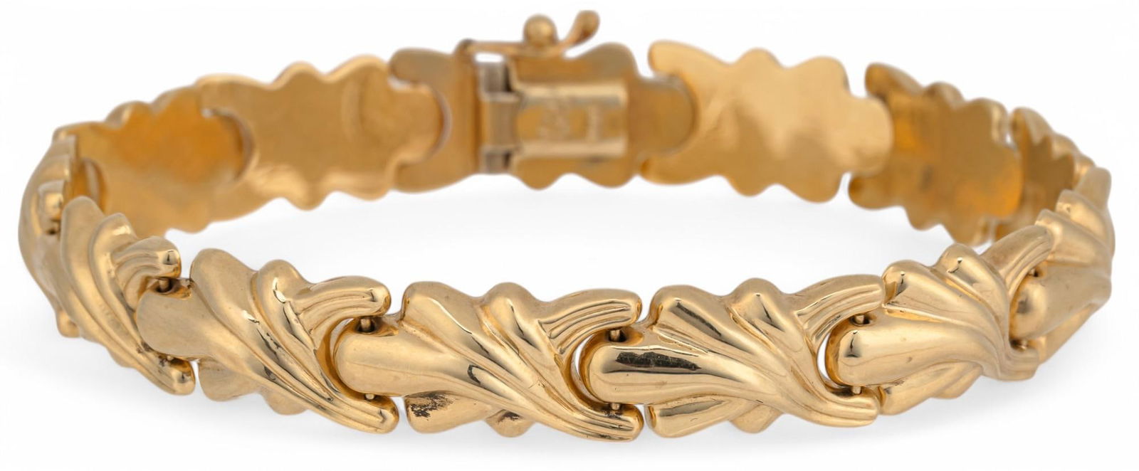 Italian 14K Chain Bracelet (1 of 8)