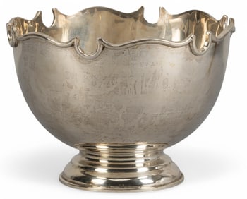 Mexican Sterling Monteith Bowl