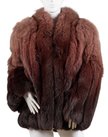 Harry Yagoda (USA) Purple Mink Coat