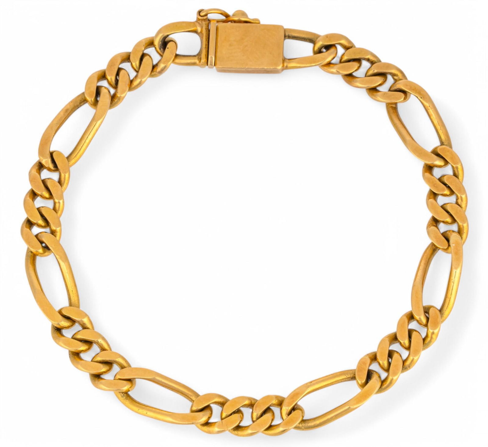 Mens 18K Chain Bracelet (1 of 7)