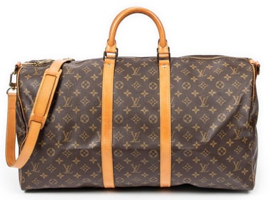 Louis Vuitton Keepall Bandouliere 55 Travel Bag