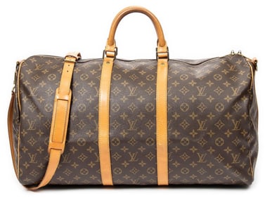 Louis Vuitton Keepall Bandouliere 55 Shoulder Bag
