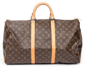 Louis Vuitton Keepall 50 Travel Bag