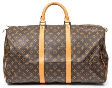 Louis Vuitton Keepall 50 Travel Bag