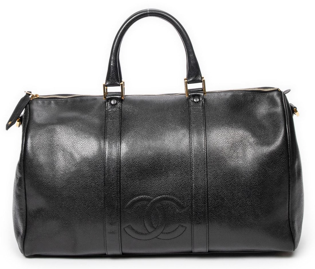 Chanel CC Timeless Medium Boston Travel Bag (1 of 11)