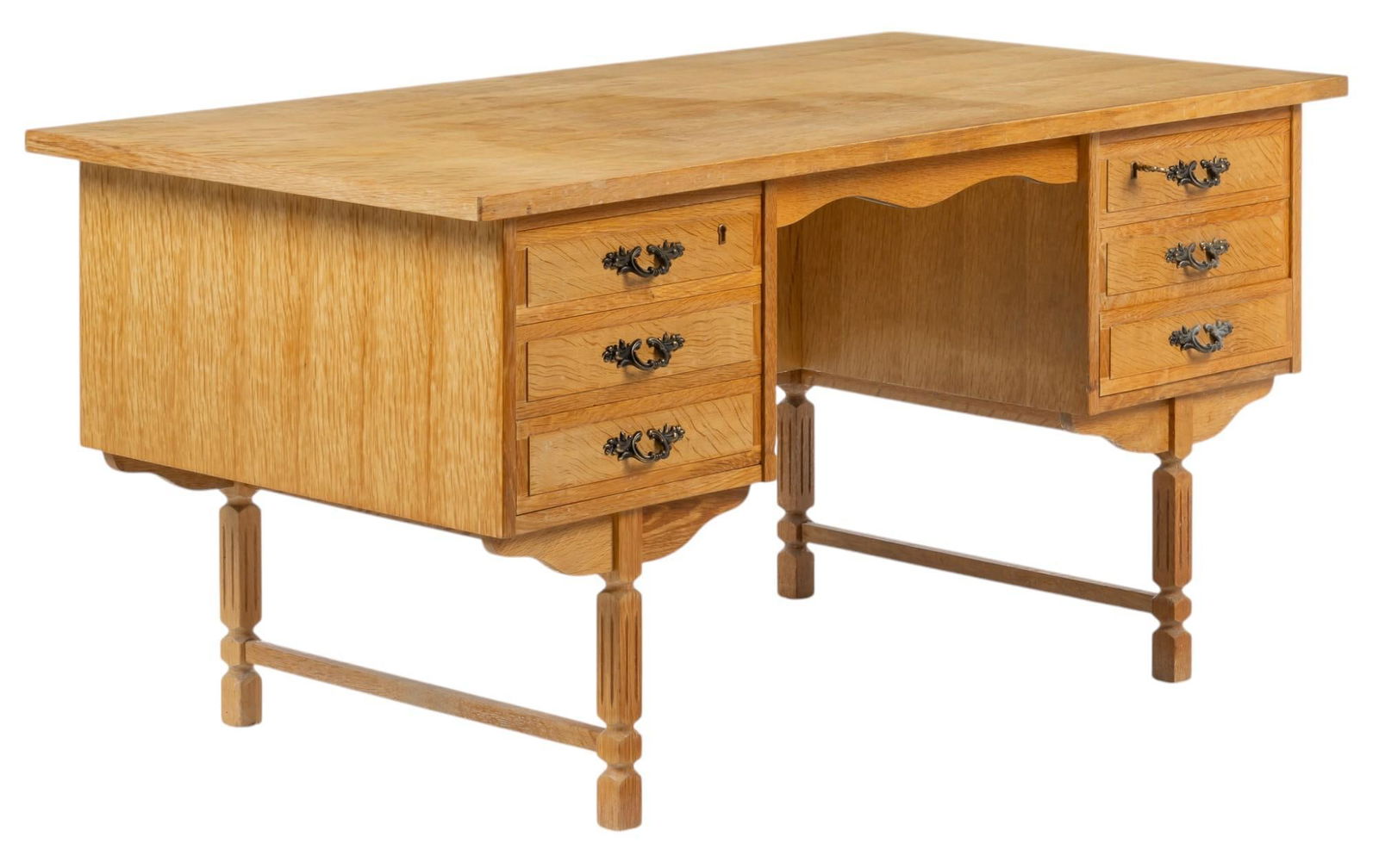 Henning Kjaernulf (DNK) Mid-Century Desk (1 of 11)