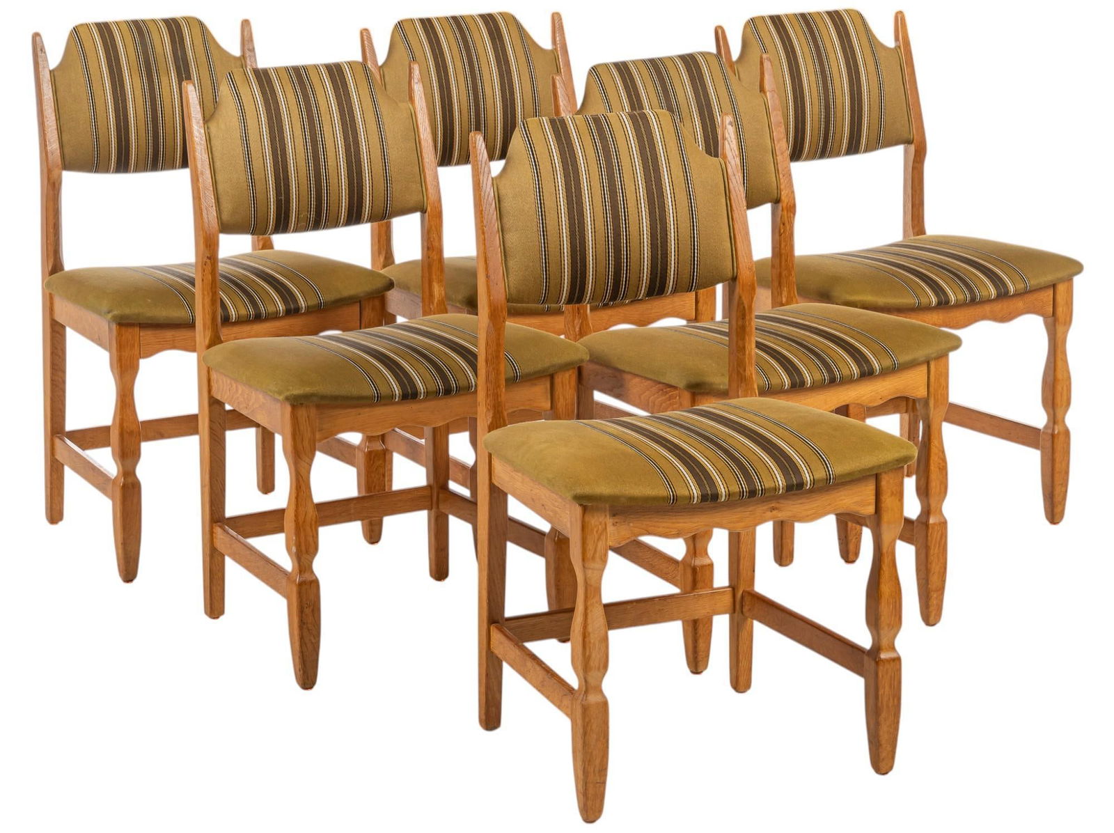 Set of (6) Henning Kjaenulf (DNK) Dining Chairs (1 of 10)