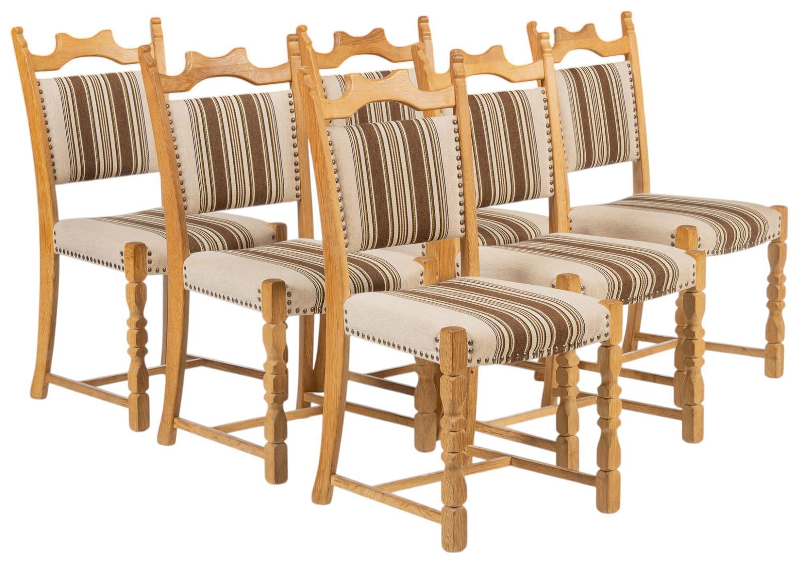 Set of (6) Henning Kjaenulf (DNK) Dining Chairs (1 of 10)
