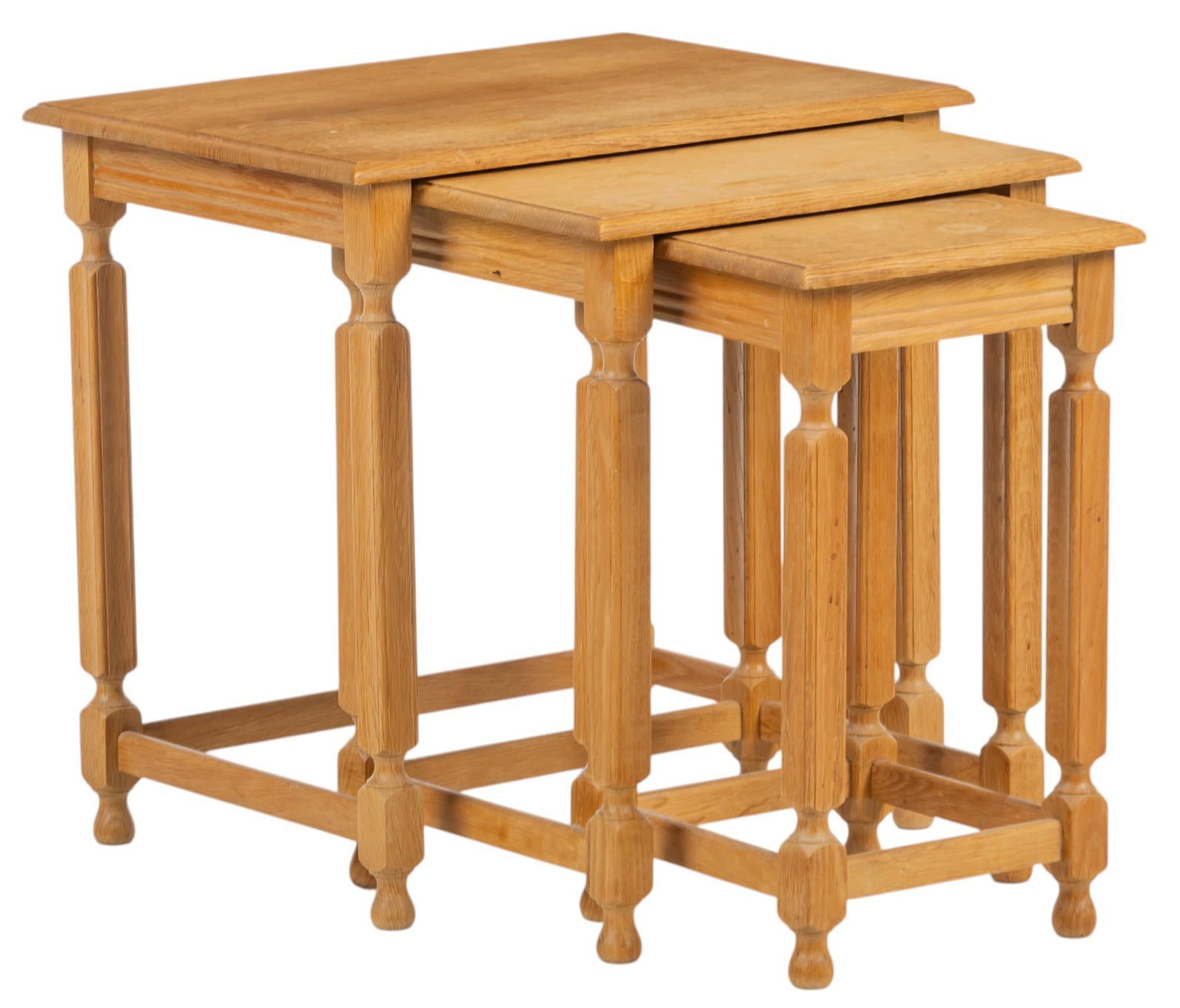 (3) Danish Mid-Century Nesting Tables (1 of 10)