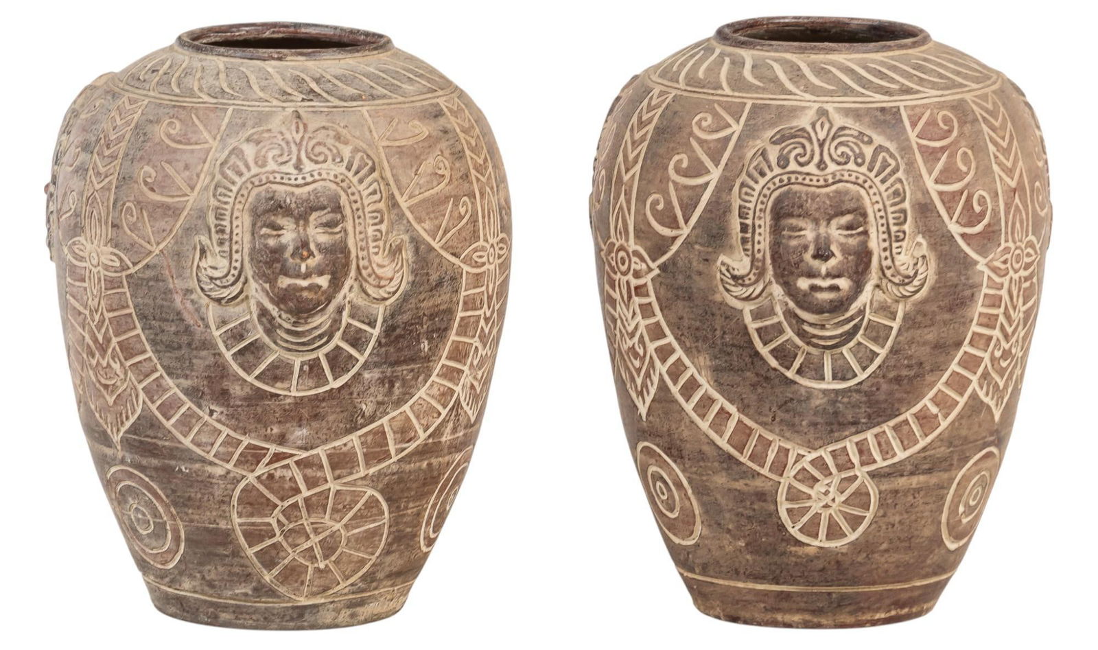 Pair of Mid-Century Vases (1 of 7)