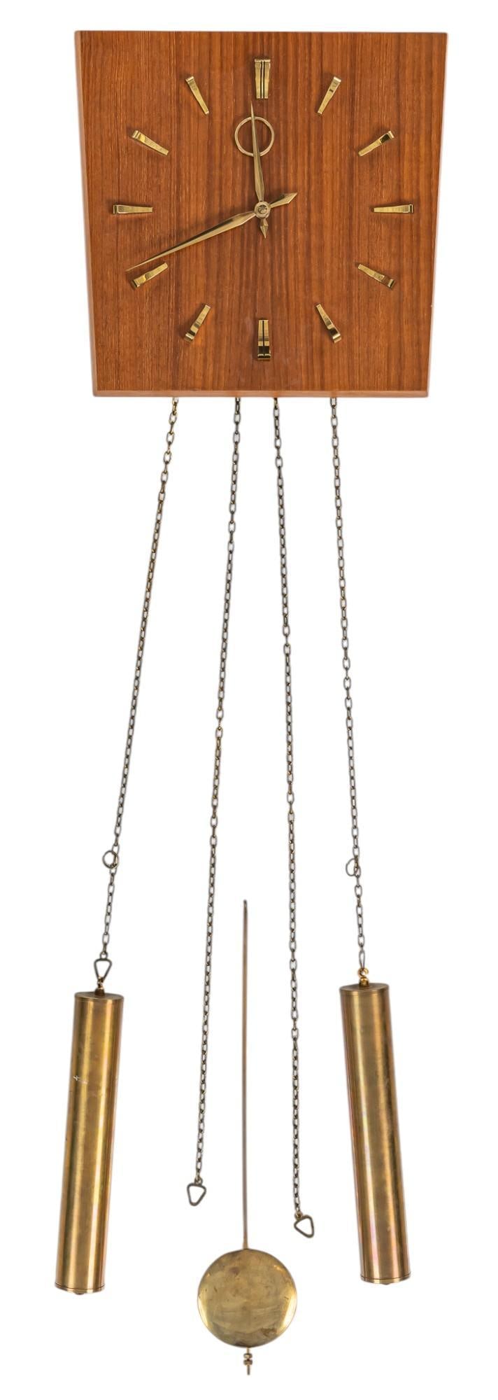 Danish Mid-Century Wall Clock (1 of 6)