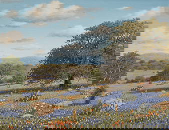 Royce Roberts, Bluebonnet Landscape