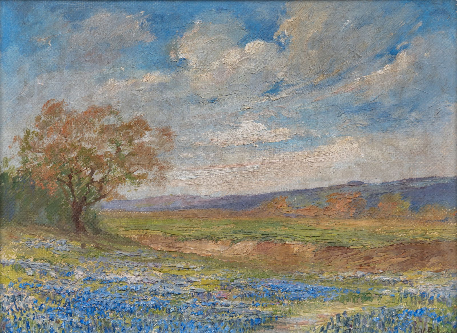 Hattie Palmer, Bluebonnet Landscape