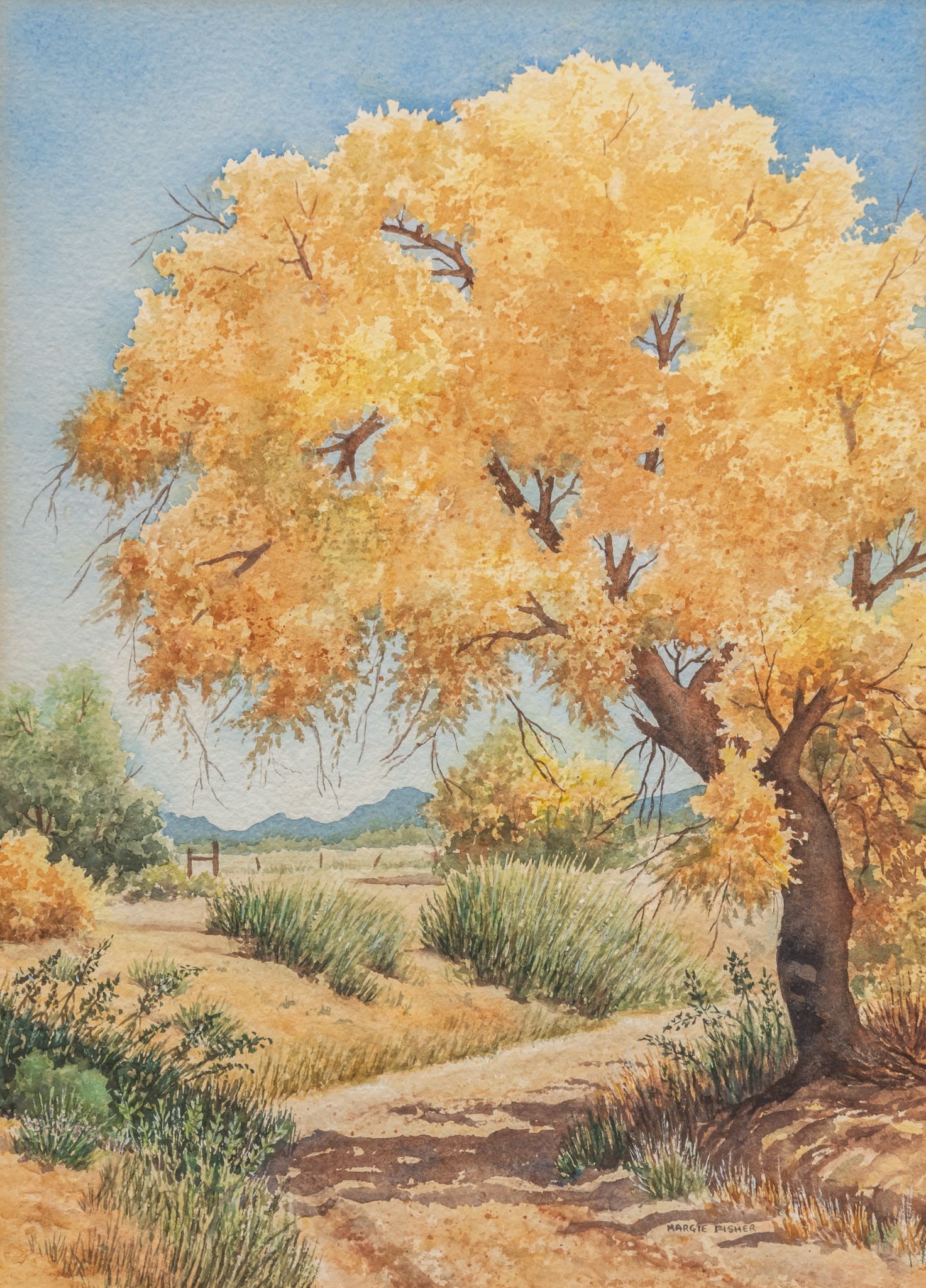 Margie Fisher, Texas Road (1 of 5)