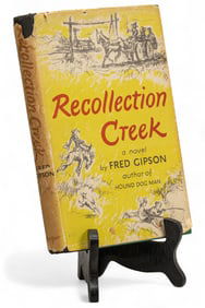 Fred Gipson "Recollection Creek" Signed First Edition