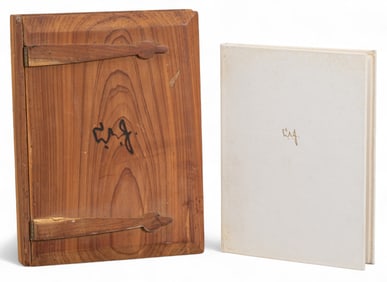 Lady Bird Johnson Signed Book, Limited Edition in Wooden Case
