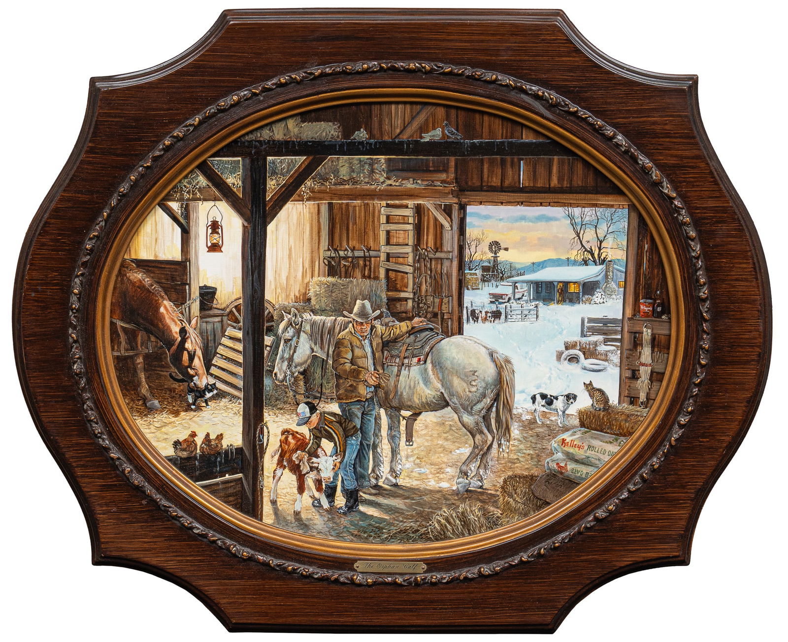 Mille Funk, "The Orphan Calf", 1981 (1 of 5)