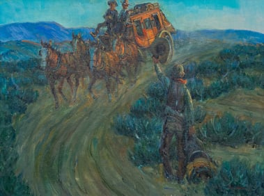 William E. Johnson, "Hitching a Ride"