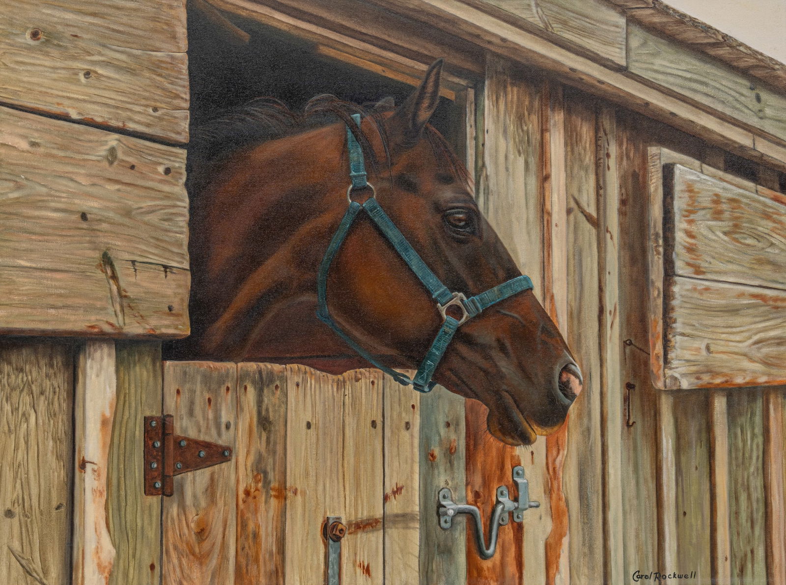 Carol Rockwell, "Blue Halter" (1 of 6)