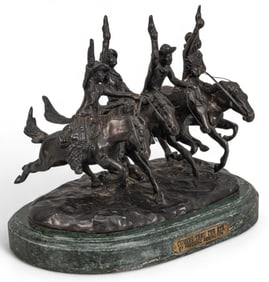After Frederic Remington, "Comin' Thru the Rye"